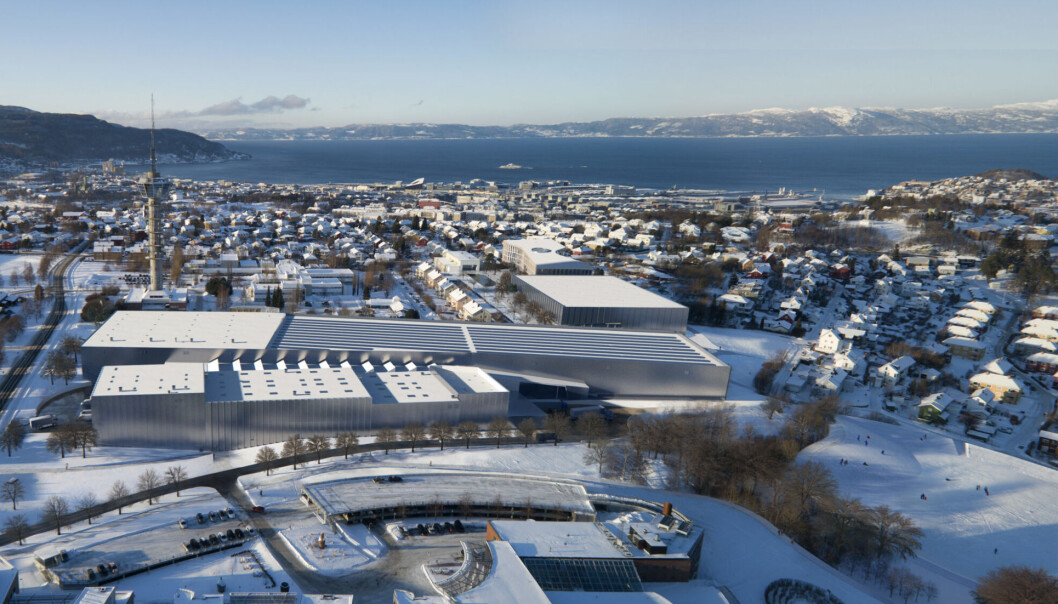 Naboene vil trekke tuppen av bassengfløya tilbake slik at grøntområdene til høyre i bildet blir mindre berørt. Naboene vil trekke tuppen av bassengfløya tilbake slik at grøntområdene til høyre i bildet blir mindre berørt.