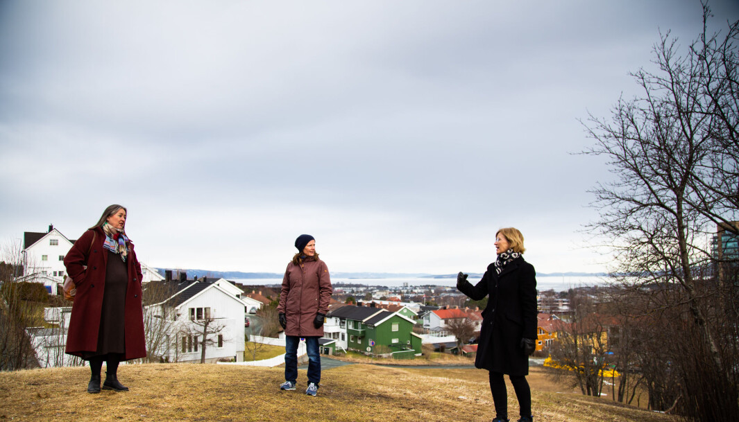 Friluftsområdet og skogen til høyre er et populært grøntområde for bydelene i nærheten. Her finner vi også akebakken Spruten. Om lag 2000 personer har skrevet under på et opprop om å bevare dette området. Friluftsområdet og skogen til høyre er et populært grøntområde for bydelene i nærheten. Her finner vi også akebakken Spruten. Om lag 2000 personer har skrevet under på et opprop om å bevare dette området.