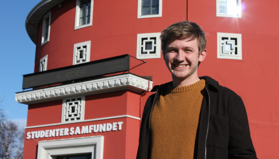 Fredrik Akre ble valg til ny leder av Studentersamfundet i februar, og vil ta over som leder for det runde røde 17.mai.