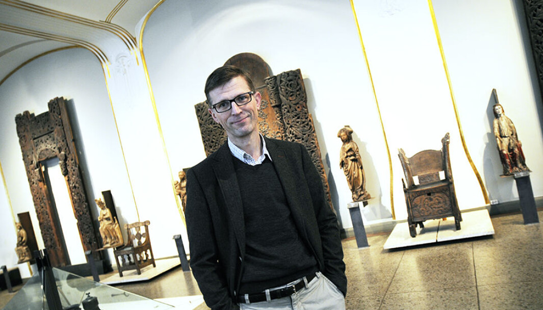 Håkon Glørstad, direktør ved Kulturhistorisk museum, sier det ligger mye uutnyttet potensial for forskning og utdanning i museumssektoren. Håkon Glørstad, direktør ved Kulturhistorisk museum, sier det ligger mye uutnyttet potensial for forskning og utdanning i museumssektoren.