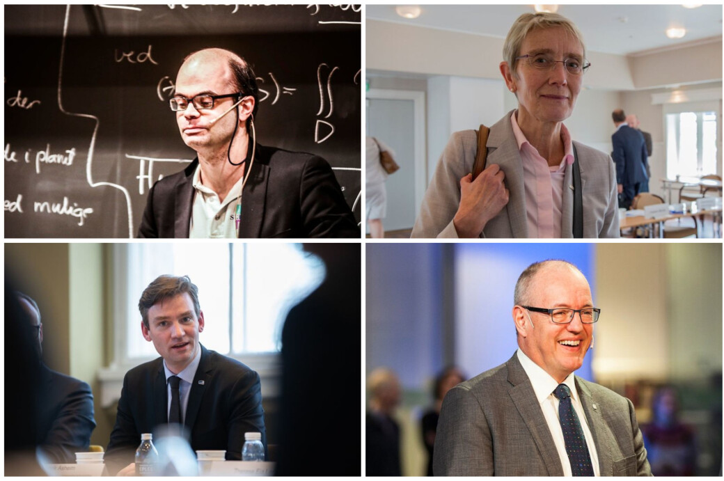 Hans Olav Lahlum, Anne Borg, Henrik Asheim og Gunnar Bovim valgte alle svært ulike veier for å komme seg til ulike steder. Hans Olav Lahlum, Anne Borg, Henrik Asheim og Gunnar Bovim valgte alle svært ulike veier for å komme seg til ulike steder.