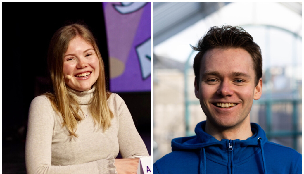 Amalie Farestvedt og Jørgen Valseth studerer henholdsvis nanoteknologi og industriell økonomi. Amalie Farestvedt og Jørgen Valseth studerer henholdsvis nanoteknologi og industriell økonomi.