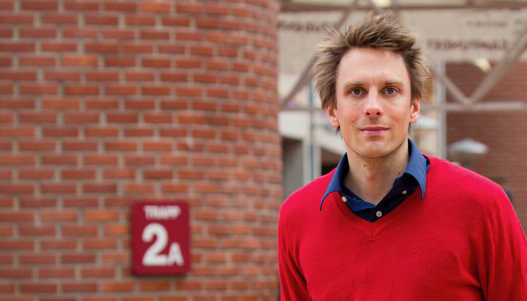 Det er en risiko for at det som skulle bringe ulike deler av NTNU nærmere hverandre, isteden fører til større avstand på grunn av konkurransen om enekontorene, sier Patric Wallin, styreleder i Forskerforbundet ved NTNU. Han Det er en risiko for at det som skulle bringe ulike deler av NTNU nærmere hverandre, isteden fører til større avstand på grunn av konkurransen om enekontorene, sier Patric Wallin, styreleder i Forskerforbundet ved NTNU. Han