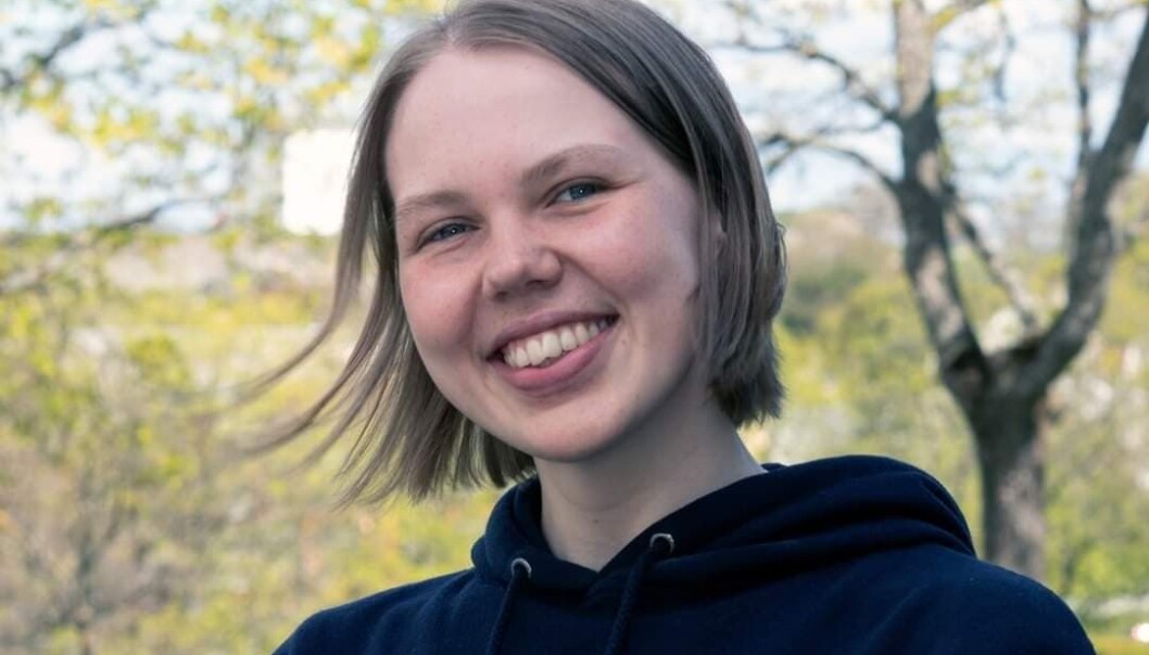 Ellinor Benedikte Anjali Lindström er påtroppende leder av Velferdstinget. Ellinor Benedikte Anjali Lindström er påtroppende leder av Velferdstinget.