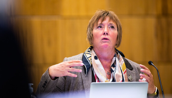 Kristin Melum Eide var ikke enig i den visjonen Strömme skisserte for universitetet. Kristin Melum Eide var ikke enig i den visjonen Strömme skisserte for universitetet.