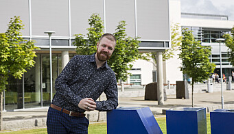 Einar Totland er leder for Studentparlamentet i Ålesund.