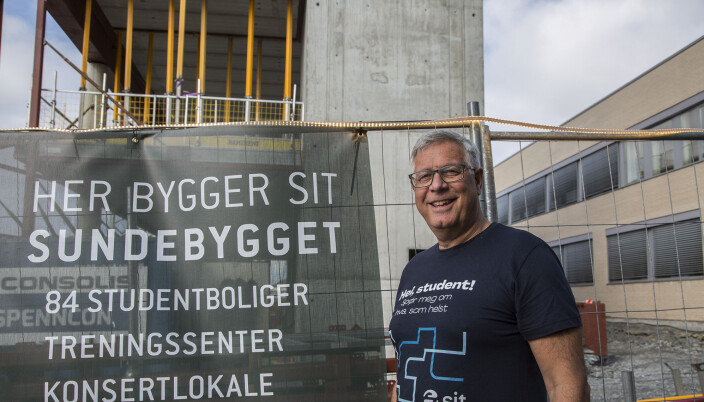 Rolf Viddal håper Sundebygget vil bli så attraktivt at det drar studenter til Ålesund. Rolf Viddal håper Sundebygget vil bli så attraktivt at det drar studenter til Ålesund.