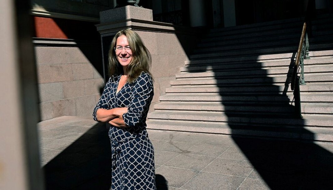 - Jeg tror det er større grad av sensitivitet blant unge i hvordan man omgås språket, sier Anine Kierulf. - Jeg tror det er større grad av sensitivitet blant unge i hvordan man omgås språket, sier Anine Kierulf.