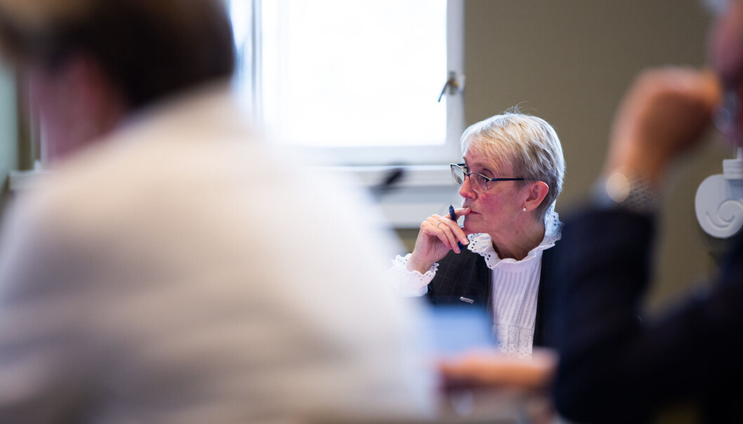 Rektor ved NTNU Anne Borg sier det er mer tradisjon for emnene over 15 studiepoeng, som blir tosensorpliktige, i disiplinfagene enn teknologifagene. Det kan slå ujevnt ut. Rektor ved NTNU Anne Borg sier det er mer tradisjon for emnene over 15 studiepoeng, som blir tosensorpliktige, i disiplinfagene enn teknologifagene. Det kan slå ujevnt ut.