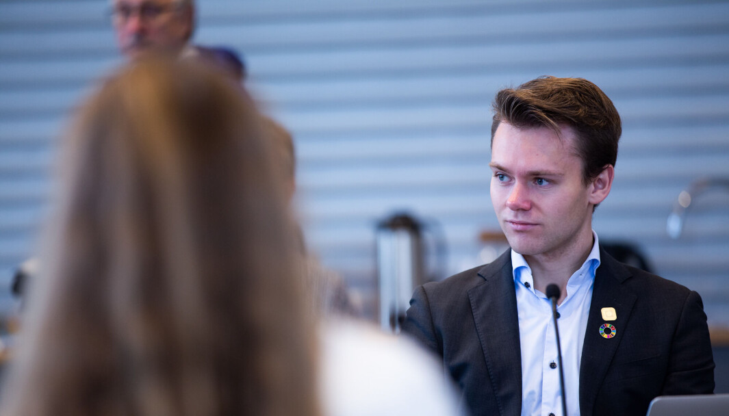 Jørgen Valseth hadde fått med seg oppslaget om «Walk of Shame», der studenter fikk teste ut hvordan det er å komme seg rundt på campus for dem som må ha rullestol eller er svaksynte Jørgen Valseth hadde fått med seg oppslaget om «Walk of Shame», der studenter fikk teste ut hvordan det er å komme seg rundt på campus for dem som må ha rullestol eller er svaksynte