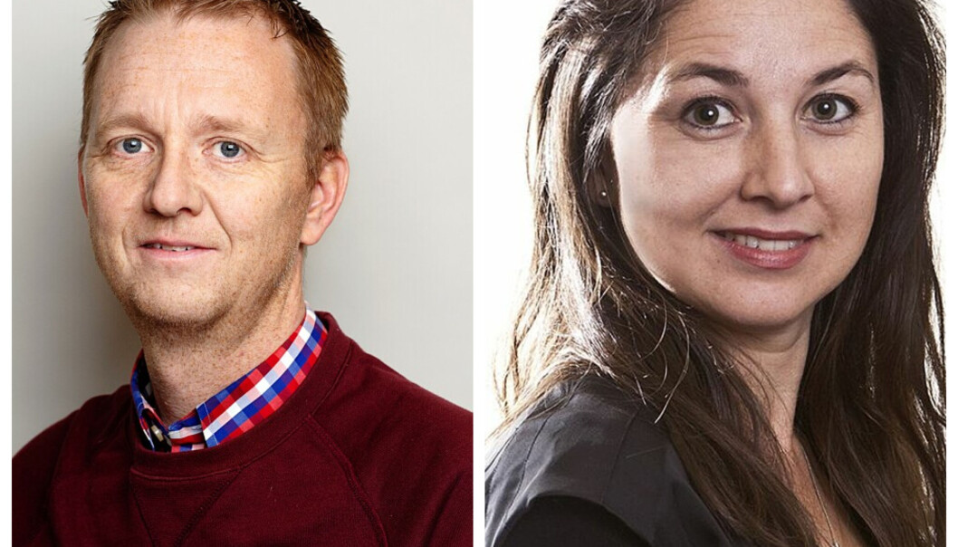 Seniorforsker Morten Welde og forskningssjef Gro Holst Volden i Concept. Seniorforsker Morten Welde og forskningssjef Gro Holst Volden i Concept.
