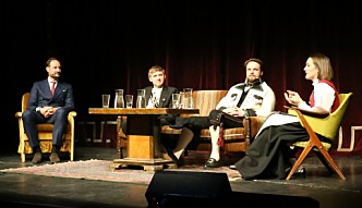 Kronprinsen fikk dekt over en bredde av tema. Kronprinsen fikk dekt over en bredde av tema.