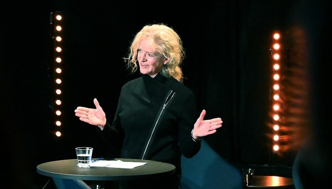 - Betydningen av norsk i forskning er økende, slo Kristin Danielsen fast. - Betydningen av norsk i forskning er økende, slo Kristin Danielsen fast.