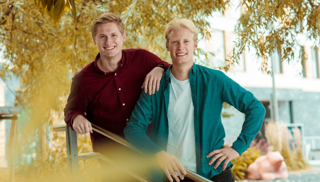 Bjørn Spieler (til høyre) og Anders Rodem står bak selskapet Motkraft Bjørn Spieler (til høyre) og Anders Rodem står bak selskapet Motkraft