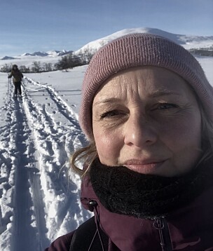 Her er Sætermo på skitur fra Kongsvoll.