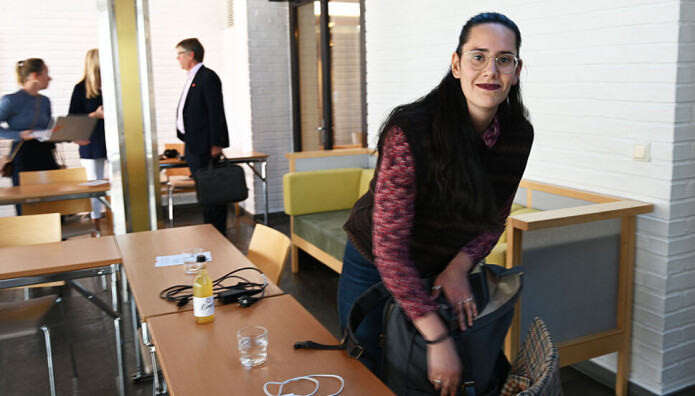 Stipendiat Elisabet Garcia Gonzalez er den første ikke-språklige representanten i UiOs styre. Stipendiat Elisabet Garcia Gonzalez er den første ikke-språklige representanten i UiOs styre.