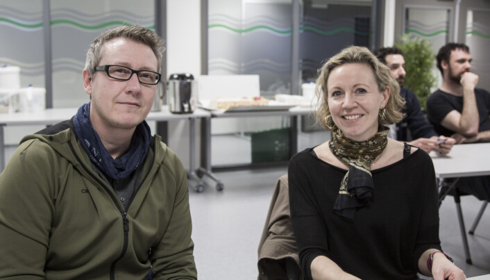 Birk Fiveltun og Berit Hagen synes det er motiverende at de kan trene på denne måten. Birk Fiveltun og Berit Hagen synes det er motiverende at de kan trene på denne måten.