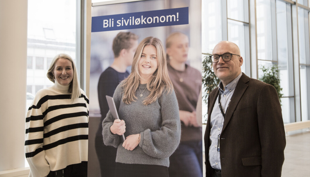 Maiken Trane og Frode Kjærland gleder seg til å ønske studentene på den nye masteren velkommen i august. Maiken Trane og Frode Kjærland gleder seg til å ønske studentene på den nye masteren velkommen i august.