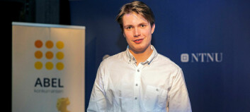 Andreas Notøy fra Sandefjord er vinner av Abelkonkurransen
