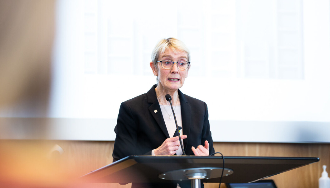 Rektor Anne Borg kommenterer saken om foredraget «Den jødiske lobbyen» Rektor Anne Borg kommenterer saken om foredraget «Den jødiske lobbyen»