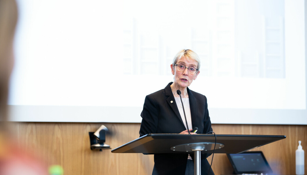 - Gjærevollsenteret blir en konkret del av NTNUs satsing på bærekraft, sier rektor Anne Borg, her avbildet under et tidligere styremøte.