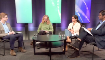 Fra venstre: Terje Lohndal, Monica Rolfsen, Payel Chatterjee og Vikas Thakur. Fra venstre: Terje Lohndal, Monica Rolfsen, Payel Chatterjee og Vikas Thakur.