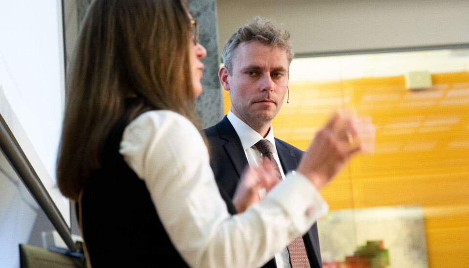 Doktor Stockmann anno 2022? Ola Borten Moe, her under framleggingen av Kierulf-rapporten om akademisk ytringsfrihet.