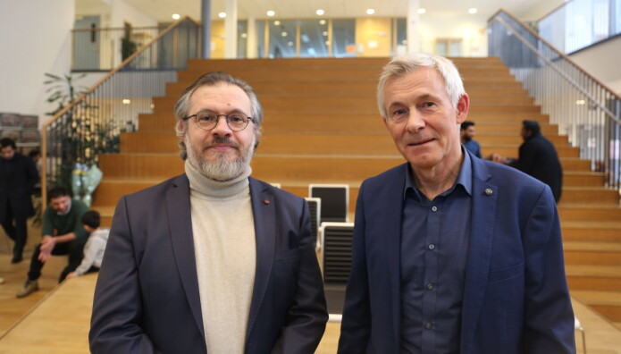 Ismail Cuneyt Guzey og Olav Bolland ser fram til å overvære kveldens begivenheter. Ismail Cuneyt Guzey og Olav Bolland ser fram til å overvære kveldens begivenheter.