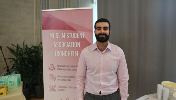 Mohammed Ettayebi leder Muslim Student Association Trondheim.