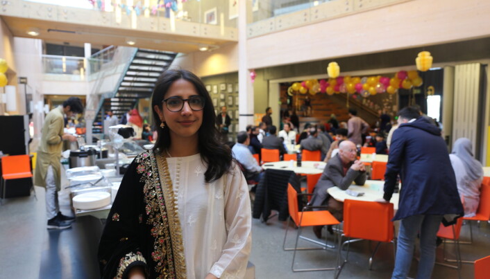 Mariam Arfan forteller at feiringen blir ekstra entusiastisk nå som man kan feire for første gang etter koronapandemien. Mariam Arfan forteller at feiringen blir ekstra entusiastisk nå som man kan feire for første gang etter koronapandemien.
