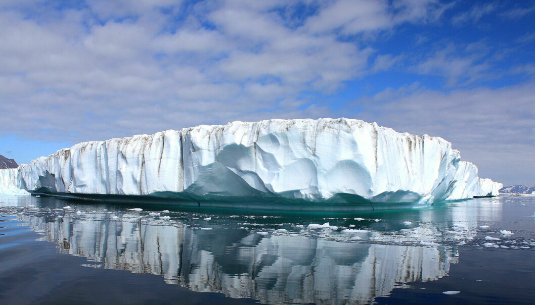 Grønlandsisen er verdens nest største innlandsis.