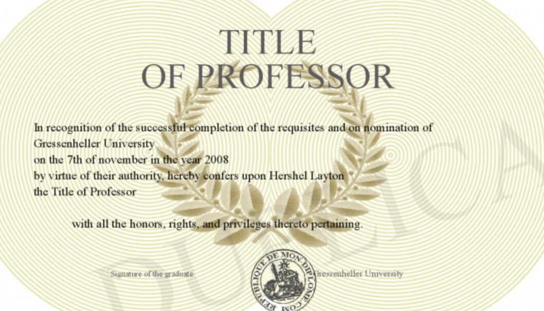 Når er det riktig av en professor å bruke professortittelen som samfunnsdebattant? Når er det riktig av en professor å bruke professortittelen som samfunnsdebattant?
