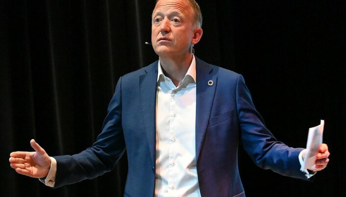 Det har vore ein perfekt storm som har ført til dramatiske konsekvensar for prosjekt i Noreg. Det har vore umogleg å planleggja dette, konstaterte administrerande direktør Harald Nikolaisen i Statsbygg. Det har vore ein perfekt storm som har ført til dramatiske konsekvensar for prosjekt i Noreg. Det har vore umogleg å planleggja dette, konstaterte administrerande direktør Harald Nikolaisen i Statsbygg.