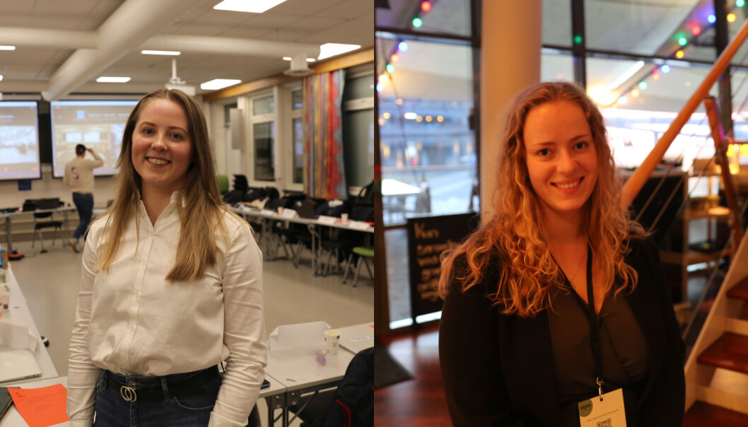 Astrid Hilling ved Studenttinget NTNU og Tuva Todnem Lund har begge grunner til at de kan være fornøyde, men ikke helt bekymringsfri. Astrid Hilling ved Studenttinget NTNU og Tuva Todnem Lund har begge grunner til at de kan være fornøyde, men ikke helt bekymringsfri.