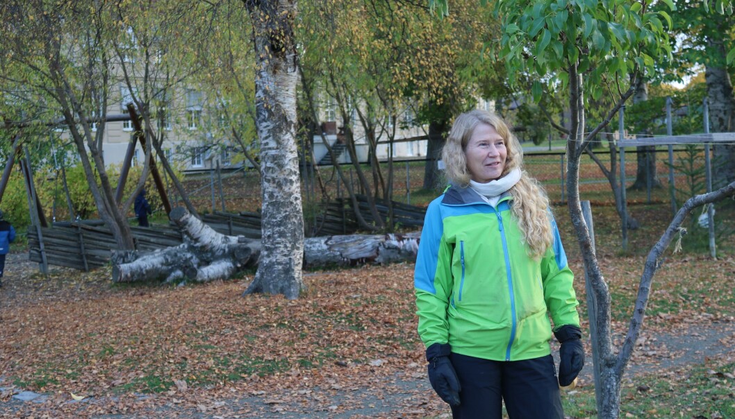 Else Berit Skagen tror at den store nedgangen i antall søkere i år kan være en følge av at barnehageansatte har hatt en vanskelig jobb under pandemien. Else Berit Skagen tror at den store nedgangen i antall søkere i år kan være en følge av at barnehageansatte har hatt en vanskelig jobb under pandemien.