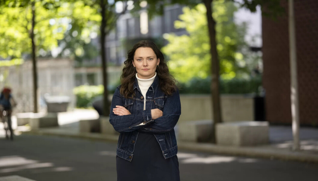 NSO leder Maika Marie Godal Dam ble overrasket når hun så tallene for seksuell trakassering og voldtekt NSO leder Maika Marie Godal Dam ble overrasket når hun så tallene for seksuell trakassering og voldtekt