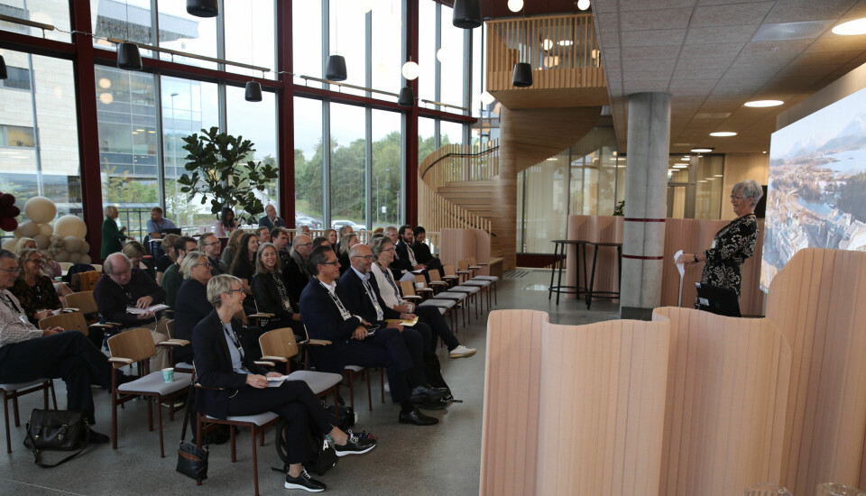 Annik M Fet ønsker styre og ledelse ved NTNU velkommen i Sundebygget, campus Ålesund: Her forteller hun om hvordan det gikk til at man brettet opp armene og vant nye innovasjonsledere dit, etter at de ikke nådde opp første gangen.