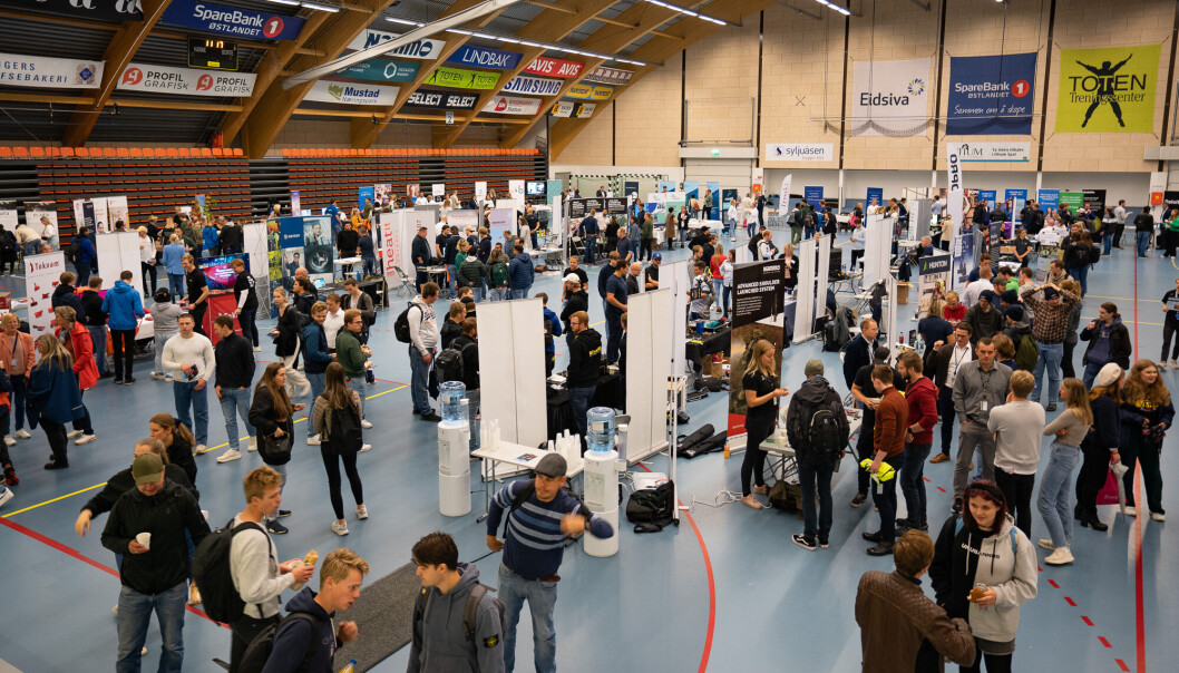 Campus Arena Gjøvik ble fylt med studenter og bedrifter for tredje gang. Campus Arena Gjøvik ble fylt med studenter og bedrifter for tredje gang.