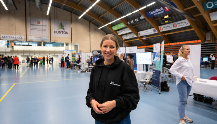 Lotte Kildeborg er godt fornøyd med at så mange bedrifter deltok. Lotte Kildeborg er godt fornøyd med at så mange bedrifter deltok.