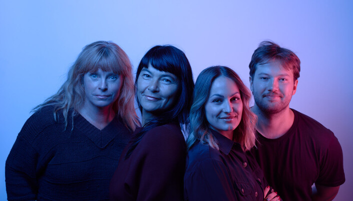 Teamet bak det første året med Hyfer-festivalen. F.v. prosjektleder og produsent Merete Vanebo, Festivaldirektør Tanja Holmen, markeds- og kommunikasjonsleder McKenna Starck og festivalkoordinator Edgar Tandberg. Teamet bak det første året med Hyfer-festivalen. F.v. prosjektleder og produsent Merete Vanebo, Festivaldirektør Tanja Holmen, markeds- og kommunikasjonsleder McKenna Starck og festivalkoordinator Edgar Tandberg.