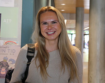 Studenten Oda Hove tror det mange kvinner som har vært i en situasjon der det hadde vært praktisk med mensprodukter på do Studenten Oda Hove tror det mange kvinner som har vært i en situasjon der det hadde vært praktisk med mensprodukter på do