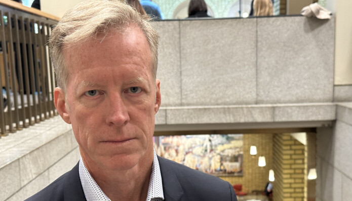 Curt Rice: - Å snakke om månelanding er bra, men det må følges opp med penger. Curt Rice: - Å snakke om månelanding er bra, men det må følges opp med penger.