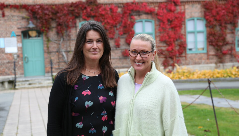 Anne Berit Emstad og Kristina Karlgård sier det heldigvis er mye som har endret seg siden alle lærerstudentene var menn.