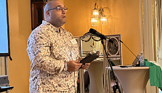 Amine Fquihi opplever at Borten Moe bare gjentar det samme. Amine Fquihi opplever at Borten Moe bare gjentar det samme.