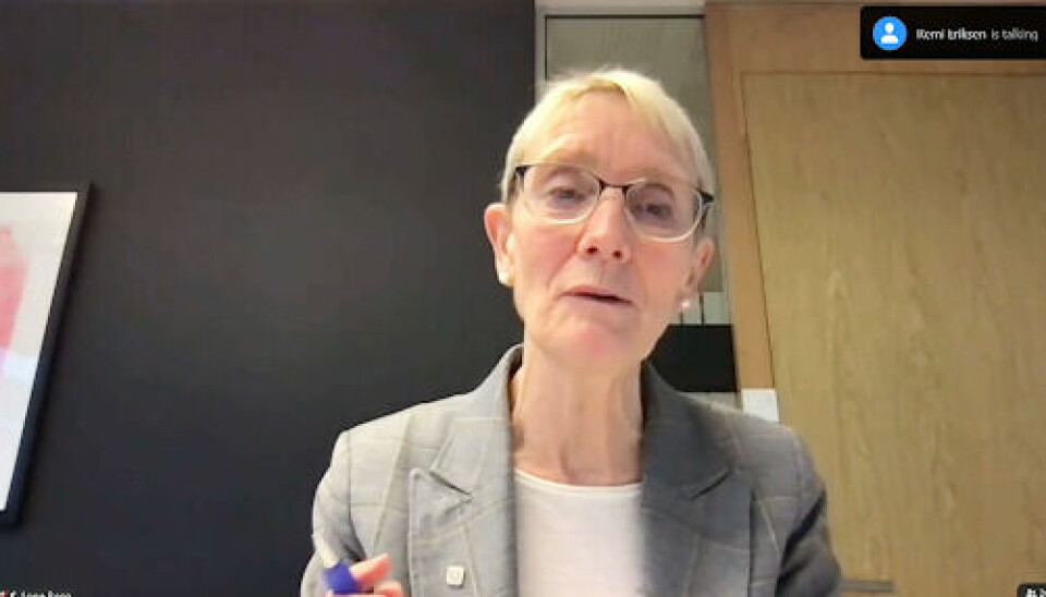 Rektor Anne Borg la fram forslaget om å søke bevilgning til 20 nye studieplasser til medisin i Gjøvik.