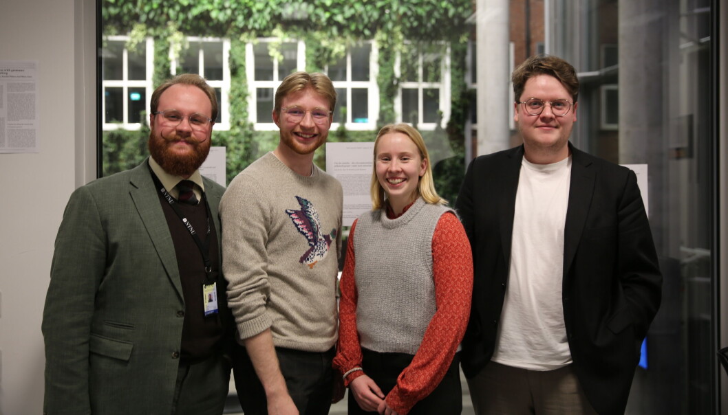 Erik Johansen, Kristian K. Wiulsrød, Ida Austigard Ødegård og Morten Eidsvaag Althe skal sitte i ledelsen for Studenttinget NTNU. Erik Johansen, Kristian K. Wiulsrød, Ida Austigard Ødegård og Morten Eidsvaag Althe skal sitte i ledelsen for Studenttinget NTNU.