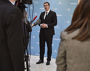 Serbias president Aleksandar Vučić besøker Gløshaugen tirsdag