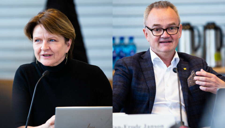 Nina Refseth og Jan Frode Jansson er eksterne representanter i styret. De holder seg konsise og avventende.