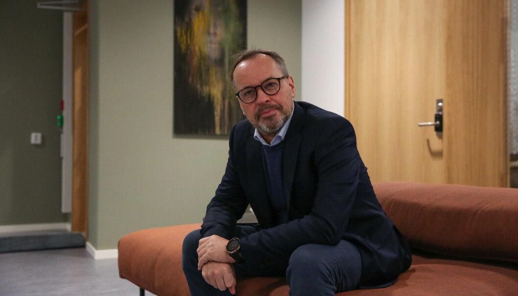 - Vi mener det vil være det beste for NTNU at TTO har gode insentiver for til enhver tid stå på maksimalt for å lage ny kommersialiseringsavtaler, sier Eivind Andersen, nytilsatt administrerende direktør i NTNU TTO.. - Vi mener det vil være det beste for NTNU at TTO har gode insentiver for til enhver tid stå på maksimalt for å lage ny kommersialiseringsavtaler, sier Eivind Andersen, nytilsatt administrerende direktør i NTNU TTO..