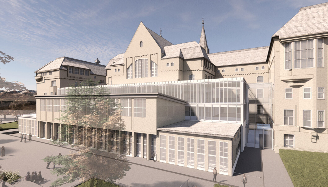 Slik blir sørsida seende ut i 2030, om byggeplanene vedtas. Slik blir sørsida seende ut i 2030, om byggeplanene vedtas.